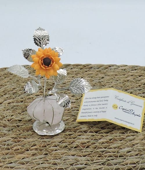Girasole in capodimonte