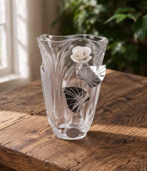 Vaso per 25° anniversari di matrimonio