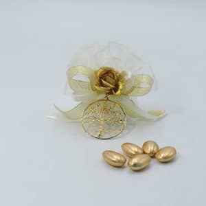 Bomboniera albero della vita oro