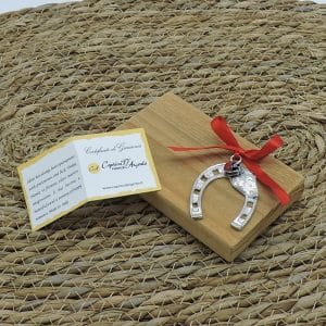 Ferro di cavallo con coccinella