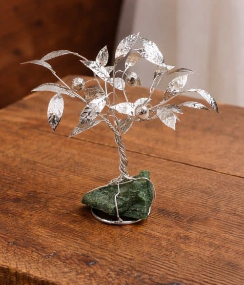 Albero decorativo con melograno portafortuna