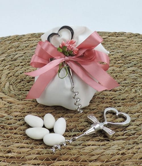 Bomboniera con cavatappi