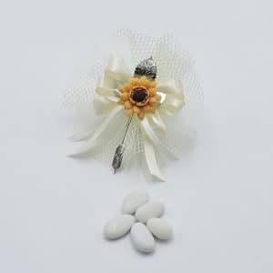 bomboniera matrimonio girasole