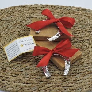 Ferro di cavallo argentato