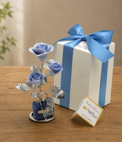 Rose sfumate blu