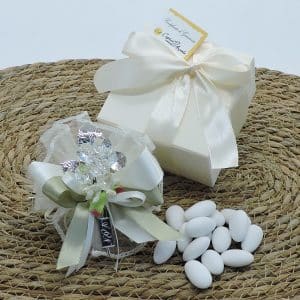 Bomboniera personalizzata con cristallo