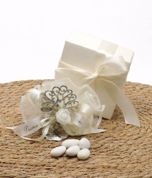 bomboniera comunione con calice e albero della vita