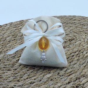 Bomboniera matrimonio con portachiavi