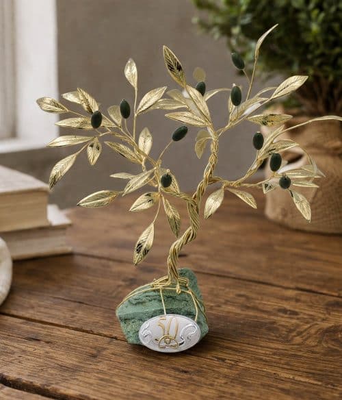 Bonsai di olivo per le nozze d'oro