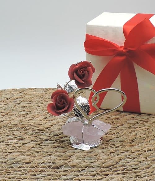 Rose rosse San Valentino decorate a mano