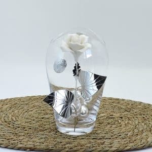 Vaso cristallo 25 anniversario