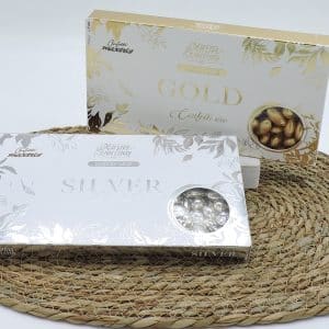 confetti alla mandorla argento