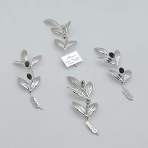 Olivo nozze d'argento con incisione