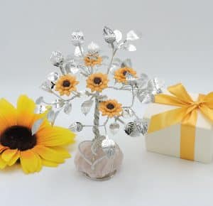 Composizione di girasoli