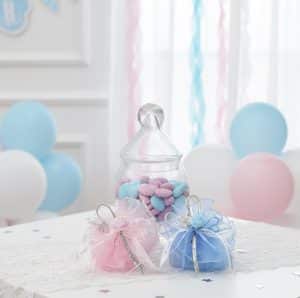 bomboniera battesimo con segnalibro e angeli