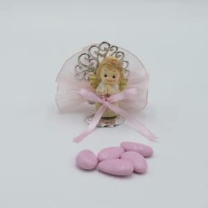 Bomboniera battesimo bambina con albero della vita