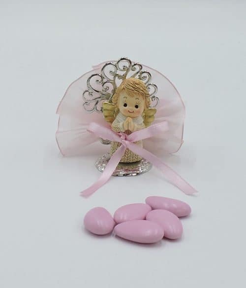 Bomboniera battesimo bambina con albero della vita