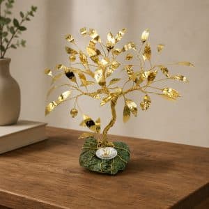 Regalo nozze d'oro con melograno portafortuna
