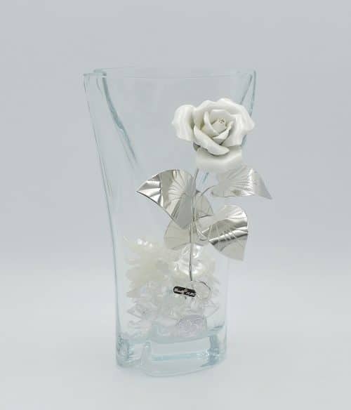 vaso nozze d'argento