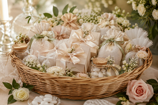 come presentare le bomboniere di matrimonio