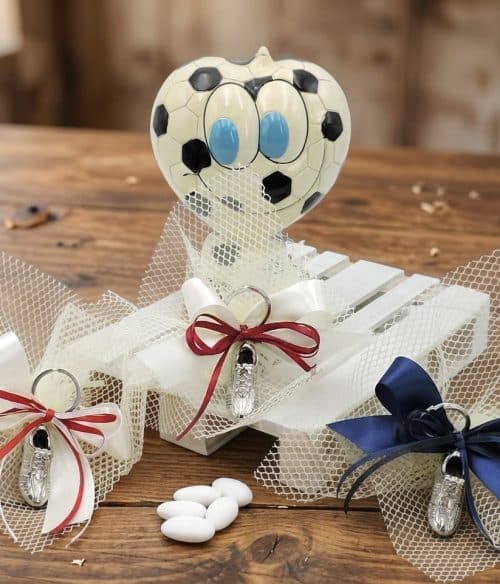 Bomboniera calcio per comunione