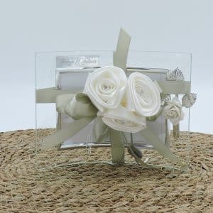 Bomboniera cornice con incisione