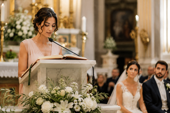 prima lettura di matrimonio
