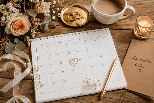 scegliere la data del matrimonio