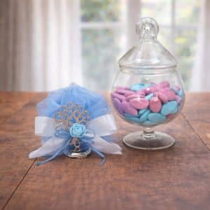 Bomboniera albero della vita per battesimo bambino
