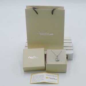 Collana con quadrifoglio