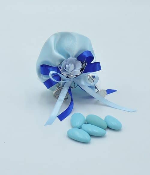 Bomboniera battesimo bambino con triciclo