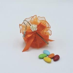 Bomboniera compleanno con segnalibro