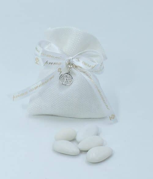 Bomboniera comunione con charm