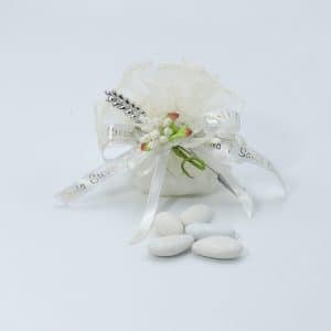 Bomboniera cresima con spiga di grano