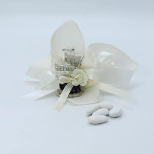 Bomboniera matrimonio con barca a vela