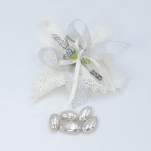 Bomboniera nozze argento con spiga