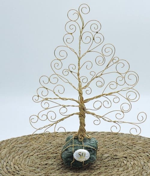 regalo nozze d'oro con albero della vita