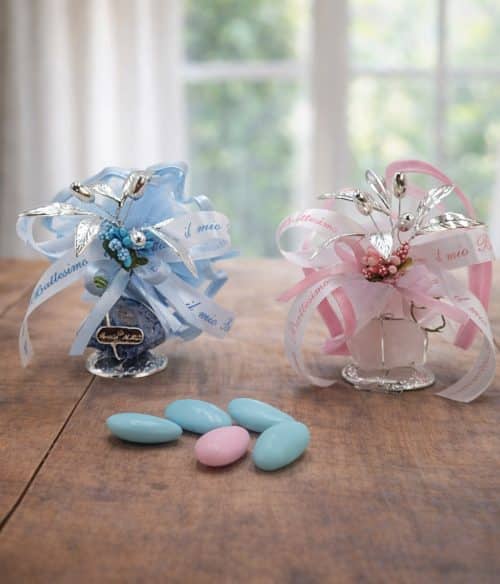 Bomboniera battesimo con olivo