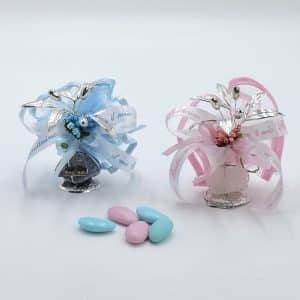 Bomboniera battesimo con olivo