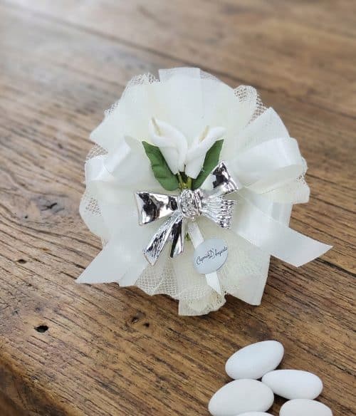 Bomboniera con spilla