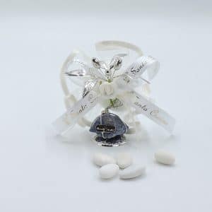 Bomboniera cresima olivo