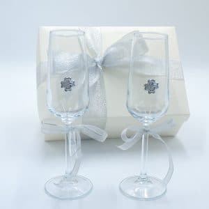 calici cristallo 25° anniversario