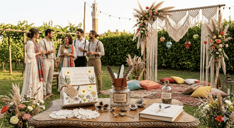 organizzare un matrimonio bohemien