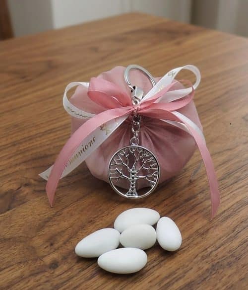 Bomboniera Comunione con portachiavi