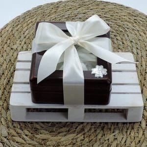 Bomboniera matrimonio con scatola portagioie