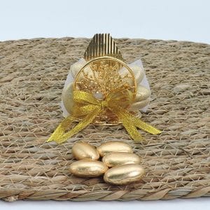 Bomboniera porta tovaglioli 50 anni di matrimonio