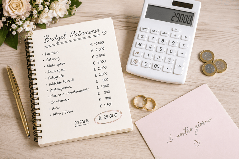 Budget matrimonio
