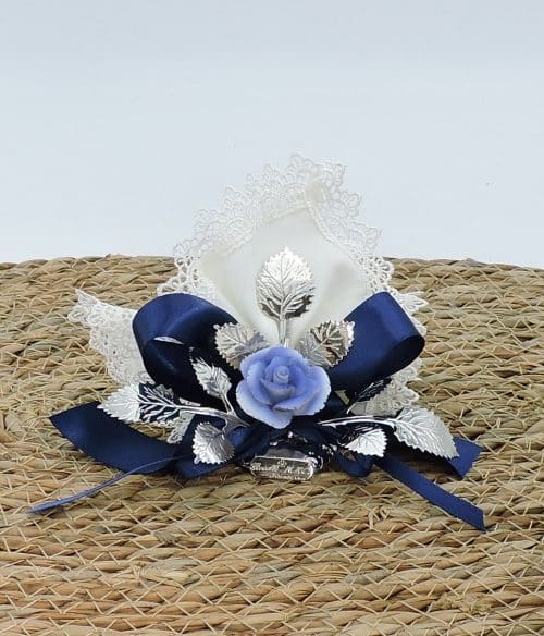 Bomboniera rosa blu