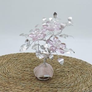 Idea regalo fiori in cristallo