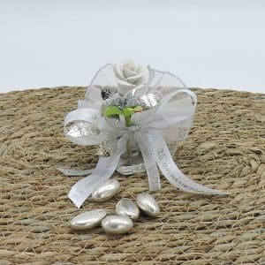Bomboniera nozze d'argento